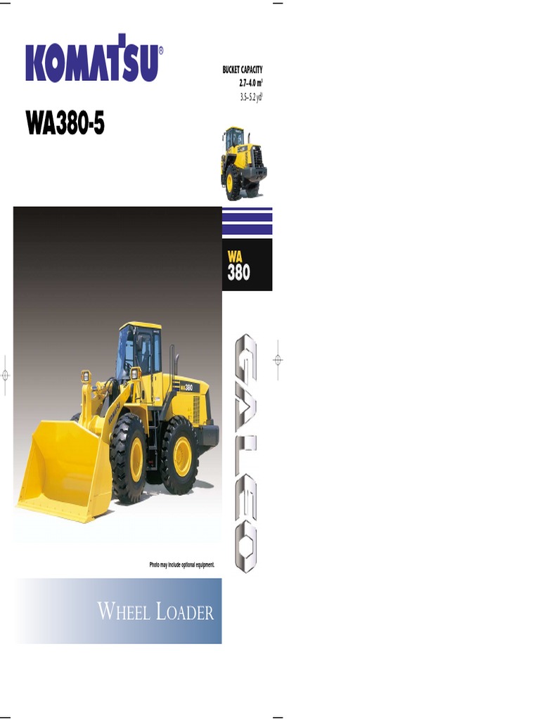 komatsu wheel loader.pdf | Automatic Transmission | Manual Transmission