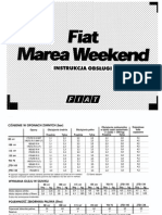 FIAT Marea Weekend. Instrukcja Obsługi