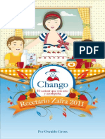 Recetaro Chango 2011