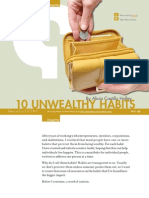 10 Unwealthy Habits: by Alicia Castillo Holley