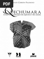Rodolfo Cerrón Palomino-Quechumara. Estructuras Paralelas Del Quechua y El Aimara-Plural Editores (2008)