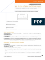 14 Multiple Choice Multiple PTEA Strategies