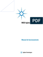 Cromatografo de Gases y  Software Serie MSD  5975 G3170-95036