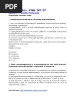 Apostila Nº 1 - Questões PEB I - SEE - SP.pdf