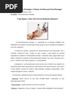 1- O Que Fiquei a Saber Sobre Desenvolvimento Humano