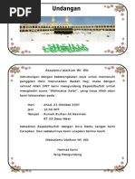 Contoh Undangan Umrah