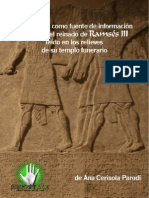 Relieves de Ramsés III