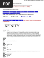 Download Xfinity trademark registration applications by Daniel Ballard SN26371848 doc pdf