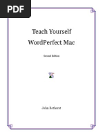 Teach Yourself WordPerfect Mac 2.1