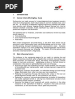 Haul Road Design and Maintenance Guide | PDF | Road | Tire