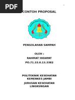 Download Proposal Pengolahan Sampah by Tafta Na Ei SN263725157 doc pdf