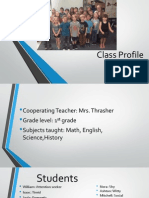 Class Profile Finished!