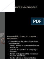 6 Corporate Governance