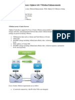 What'S New in Vmware Vsphere 6.0: Vmotion Enhancements: Vmotion Across Vcenter Servers