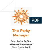 The Party Manager