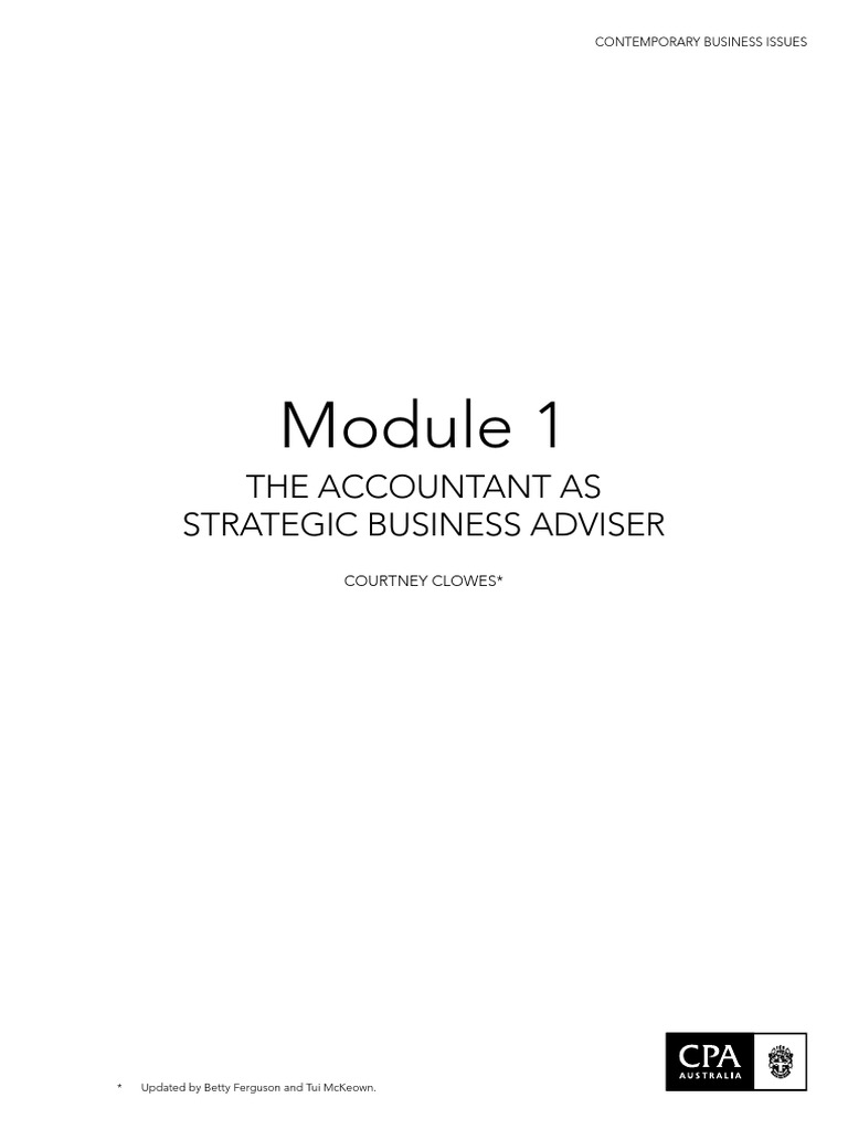 CBI Study Guide Module 1 2015 PDF | PDF | Small And Medium Sized ...