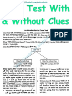 Cloze Test With & Without Clues