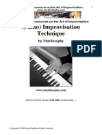 (Piano) Improvisation Technique BUENA