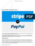 Stripe Vs PayPal - Who Should You Choose