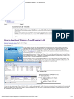 Ispis - How To Dual-Boot Windows 7 and Ubuntu 11 PDF