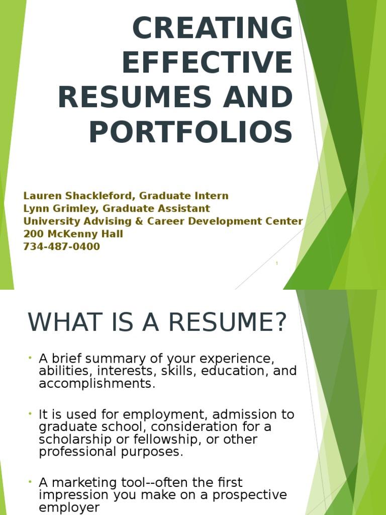 How to Craft the Perfect Portfolio Resume for Your Job Search