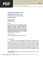 O design jornalístico na Folha de SPaulo