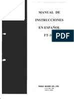 FT-102 Manual en español para Radioaficion