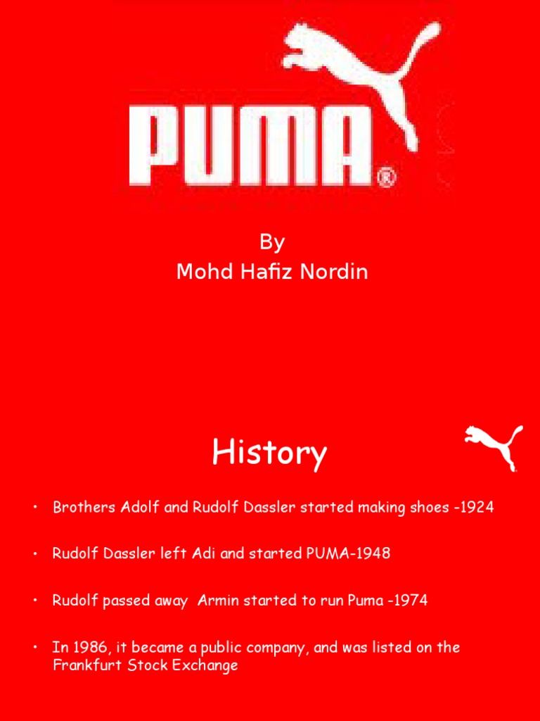 puma se rudolf dassler sport puma way 1