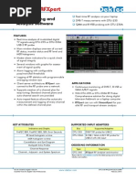 Dtc-340 Rfxpert: RF Monitoring and Analysis Software