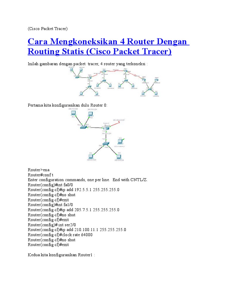 PDFGuide to Cisco Routers Configuration