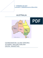 Australia Turism International Geografie Economica