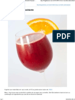 Suco Vermelho Antioxidante - Blog Da Mimis