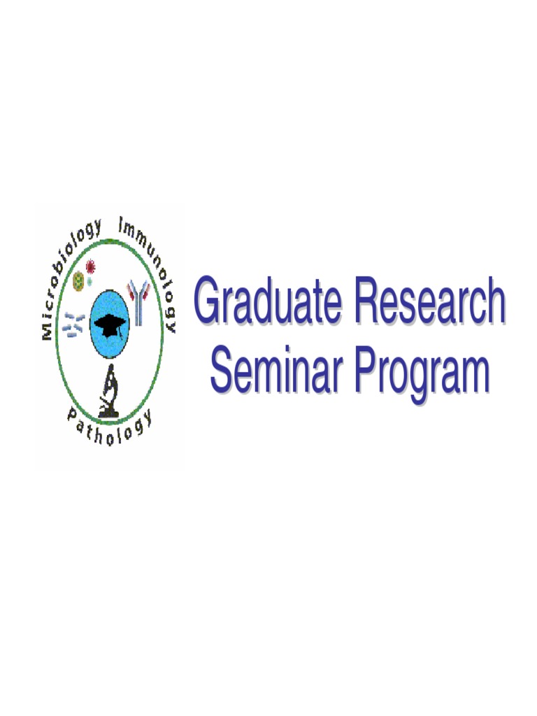 Graduate Research Seminar Program | PDF