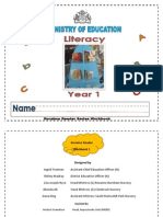 Workbook - Literacy - Year 1