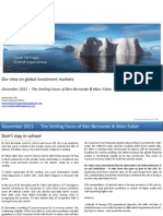 Global Market Outlook December 2011