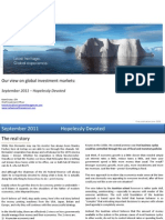 Global Market Outlook September 2011