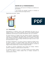 Primer Principio de La Termodinamica