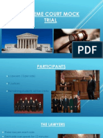 Supreme Court Mock Trial PP