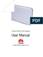 Huawei HG553 - English Manual