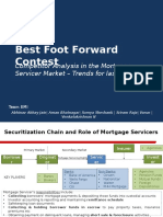 Best Foot Forward Contest: Competitor Analysis in The Mortgage Servicer Market - Trends For Last 5 Years