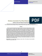 Wireless Controlled Two Wheel Balancing Robot: Charles Yong and Chiew Foong Kwong