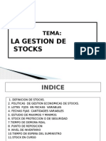 La Gestion de Los Stocks