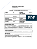 Analisis Estructural