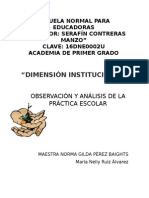 Dimension Institucional Charo