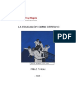 La Educación Como Derecho - Pablo Pineau - 2008 (1)