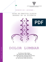 Dolor Lumbar