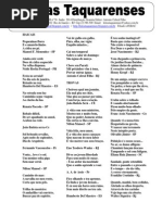 Letras Taquarenses Nº 56 * Antonio Cabral Filho - Rj