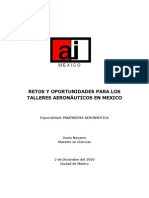Retos y Oportunidades Para Los Talleres Aeronauticos en Mexico