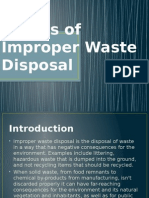 Effects of Improper Waste Disposal