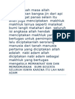 Pada Sebuah Masa Allah Menciptakan Bangsa Jin Dari API Yang Sangat Panas Selain Itu Allah Juga Menciptakan Makhluk Makhluk Lainya Seperti Malaikat Bumi Langit